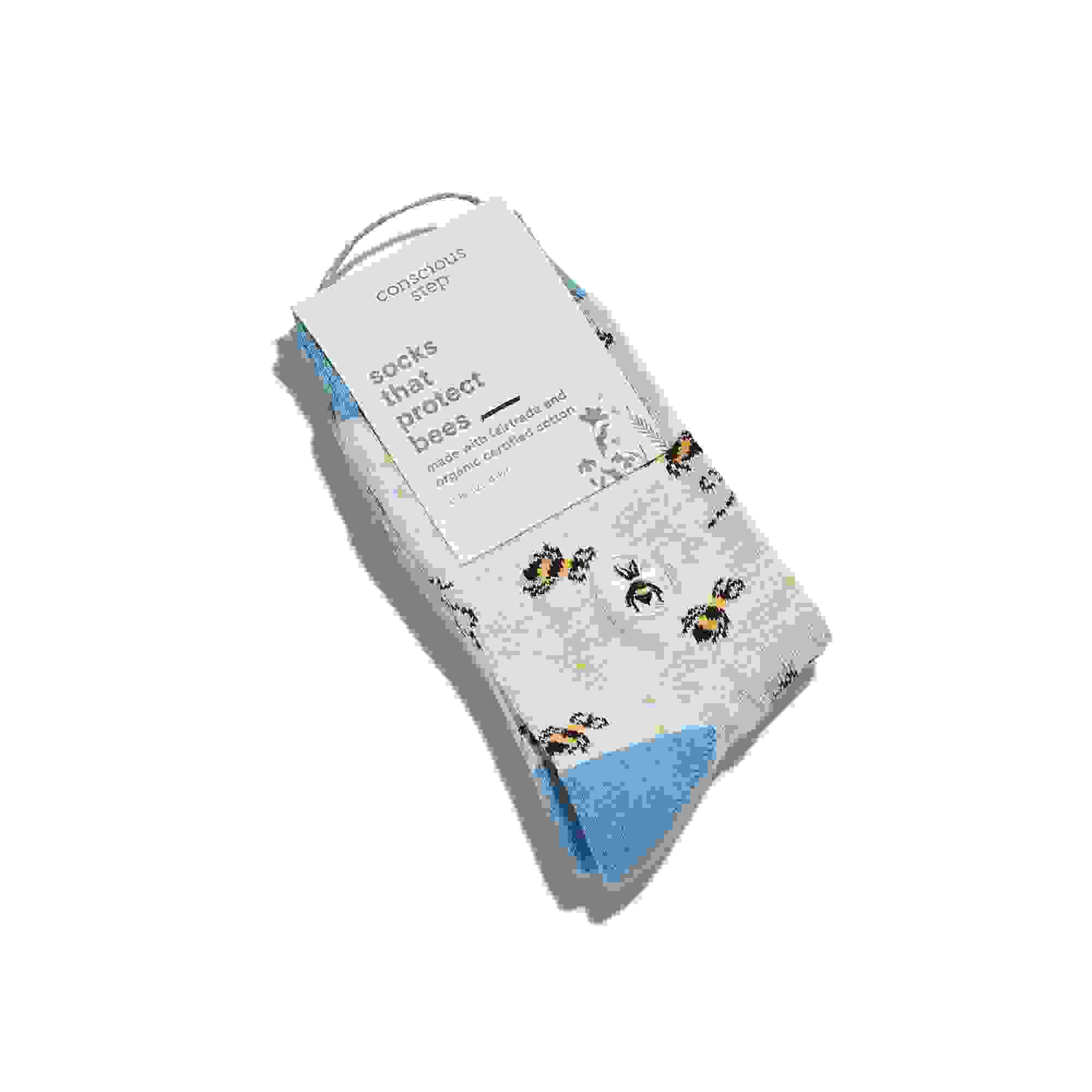 Conscious Step Bees Crew Big Girls' Socks